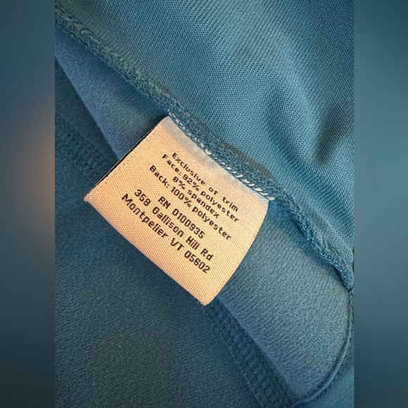 BLACK DIAMOND Soft Shell Jacket Sz L blue Collar Pockets Poly Spandex - Picture 7 of 7